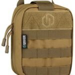 Savior Equipment Tactical Rip-Away Medical IFAK First-Aid Kit MOLLE Pouch Multi-Purpose EDC Tool Utility Organizer Attach on Backpack Belt Waist Bag