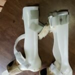 Custom AFO Foot Leg Plastic Drop Leg Braces Movie Prop medical equipment