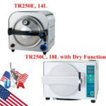 14/18L Dental Autoclave Steam Sterilizer Medical Sterilization Lab Equipment UPS