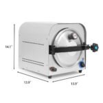 14L Dental Lab Autoclave Steam Sterilizer Medical Sterilization Equipment 900W