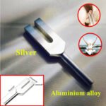 4096HZ Aluminum Alloy Medical Tuning Fork Hammer Sound Peace Healing Diagnostic