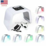 7 Color LED Light Photon Therapy Face Facial Skin Therapy Wrinkle Beauty Machine