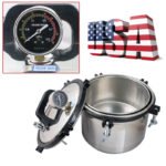 USA PROFESSIONAL 8L STEAM AUTOCLAVE STERILIZER TATTOO DENTAL MEDICAL EQUIPMENT