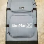 USED Laerdal SimMan 3G Manikin equipment Rolling Suitcase Case Medical Dummy